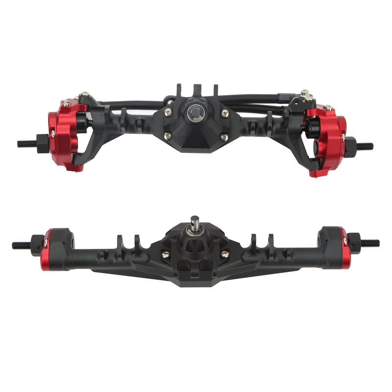 RC Front Rear Axle CNC Aluminum Alloy RC Car Front