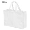 PATIKIL 30x40cm Reusable Gift Bags, 10 Pack Horizontal Style Non-Woven