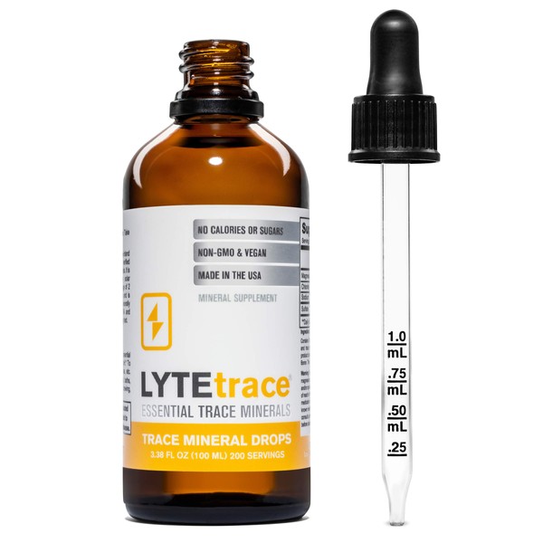 LyteLine Trace Mineral Drops 100ml x 200 Servings - Max-Absorption