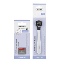 Titania cone cutter replaceable blade 10p foot exfoliation set / 티타니아 콘커터 교체형 날 10p 발 각질 제거 세트