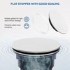 BOTEMY Stainless Steel Sink Drain Strainer 3-1/2 Inch Kitchen Sink