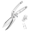 HANSHI Detachable Poultry Shears for Food Cutting Heavy Duty Stainless
