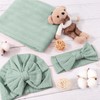 DRESHOW Newborn Reception Blanket Toddler Warm for Girls with Matching
