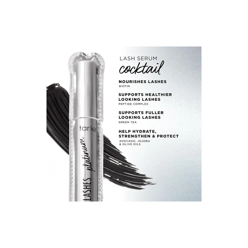 Mascara De Pestañas Tarte Lights Serum Con Peptidos Tinte