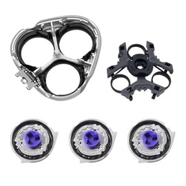 lingsee HQ8 Replacement Part Shaver Complete Head Fit for No-relco AT920, AT921, AT940, PT870, PT870CC, PT875, PT877