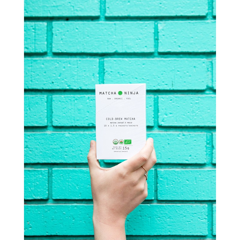 Matcha Ninja Singles - 10 Sachets Packaging