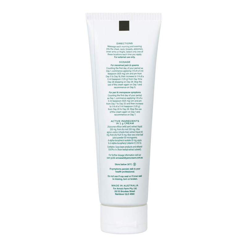 ANNA'S Wild Yam Cream, 100g