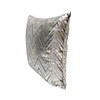 Eclairage 45cm*45cm Simple Modern Luxury Double Sided Serrated Back Cushion