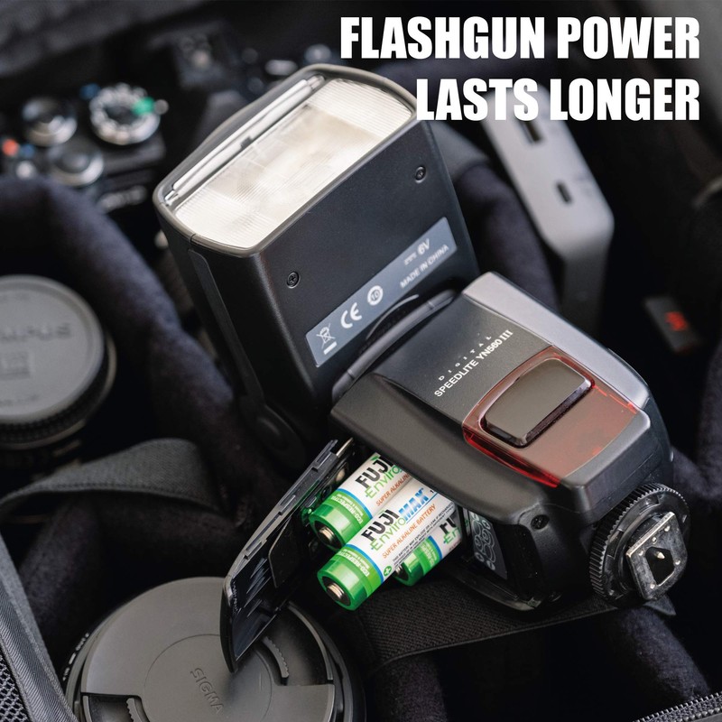 Fuji Enviromax 4300BP2 EnviroMax AA Super Alkaline Batteries (2 Pack),