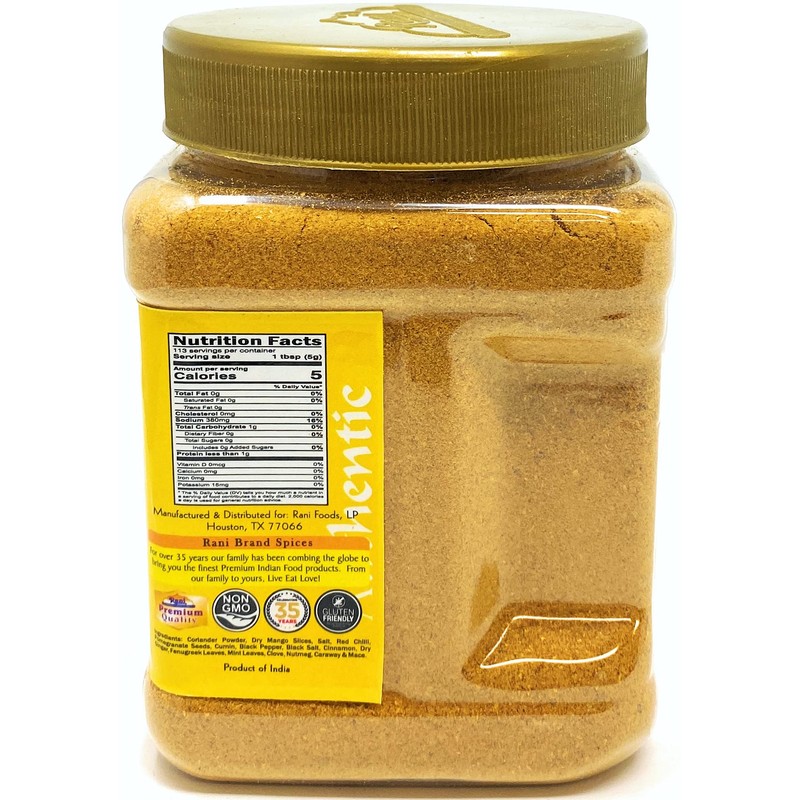 Rani Chana Masala (Garbanzo Curry 15-Spice Blend) 20oz (1.25lbs) 567g