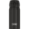 THERMOS 12oz Stainless Steel Direct Drink Bottle, Black