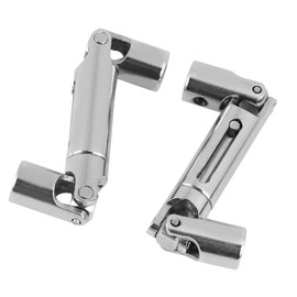 Yctze 2 Pack Upgraded Metal Drive Shaft Parts for WPL 1/16 Scale RC Military Truck Heavy Duty Spare Hardware Accessories