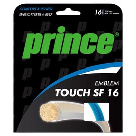 Prince 7JJ030 Hard Tennis String EMBLEM TOUCH SF 16 (Emblem Touch S.F) 16 Blue
