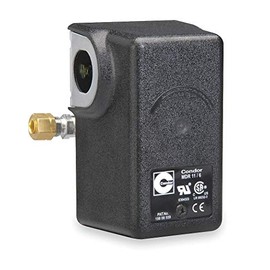 Condor USA, INC Air Compressor Pressure Switch; Range: 50 to 200 psi, Port Type: (1) Port, 1/4" FNPT