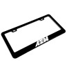 AEM License Plate Frame | Black Metal | Street Racing