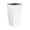 S size White URBI 32 cm tall plastic flower pot