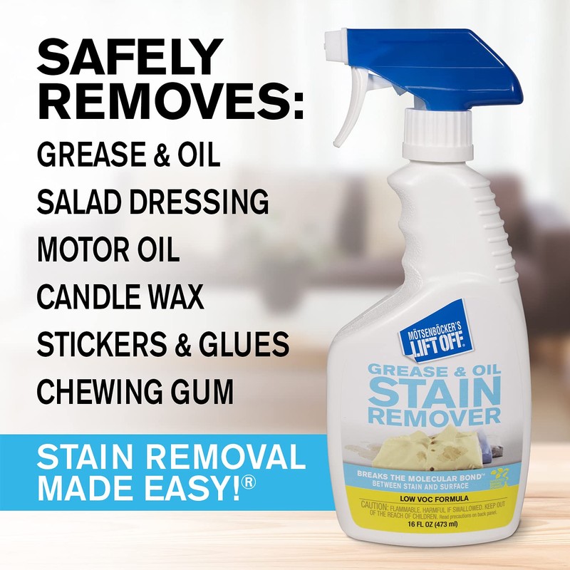 Motsenbocker’s Lift Off 43206 16-Ounce Grease and Oil Stain Remover