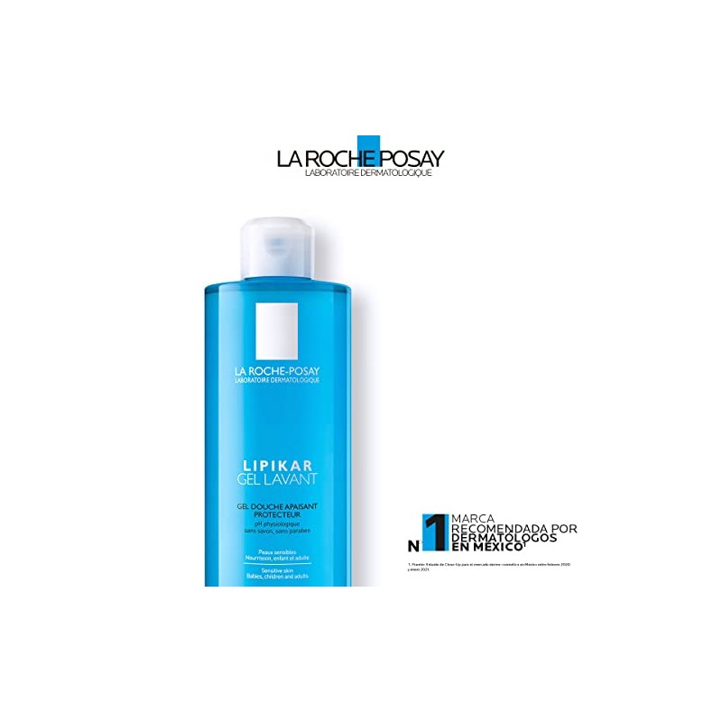 Roche Posay Lipikar Gel Lavant Ducha Niacinamida Piel Sensible Limpiador