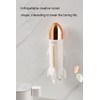 Jaugufiy Rocket Shape Disposable Paper Cup Dispenser Wall Mounted Cup
