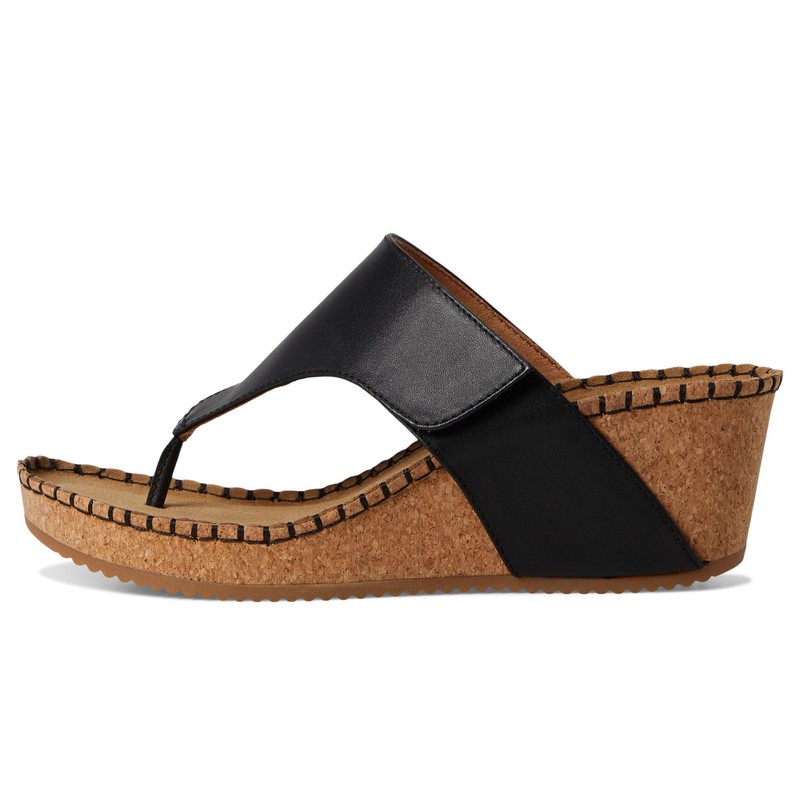 Comfortiva Women's Edwyn Sandal, Black, 9.5