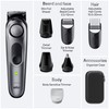 Braun All-in-One Style Kit Series 7 7410, 8-in-1 Trimmer for