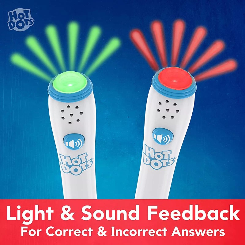 Educational Insights Hot Dots Light Up Interactive Learning Pen for