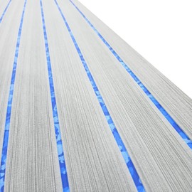 HZshark Boat Flooring EVA Foam Boat Decking Self-Adhesive 6mm Non Slip Marine Floor Teak Marine Deck Boat Carpet Soft Foam Decking for Boat Yacht Kayak Motorboat Golf Cart RV Golf Cart Cooler Tops