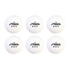 STIGA 3-Star White Table Tennis Balls (6-Pack)