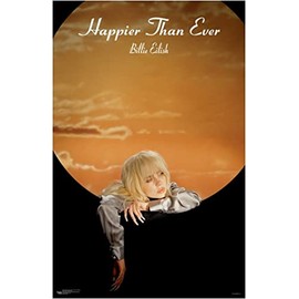 Scorpio Posters Billie Eilish - Happier Than Ever - Goldwing Mini Poster 11" x 17"