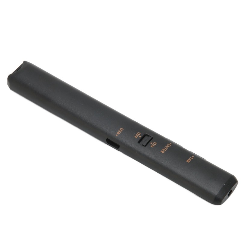 Presentation Clicker Ergonomic Handhold 2.4G Wireless USB Presenter with Receiver