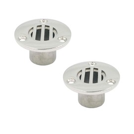 Marine Grade 316 Stainless Steel Boat Floor Deck Drain for Boat Yacht Deck Drain Hardware Replacement