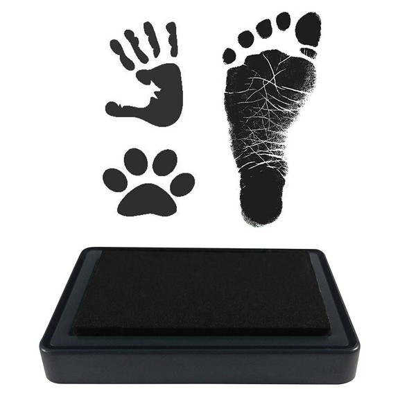 VICZON Baby Footprint Handprint Baby Ink Pad Reusable Ink Pad