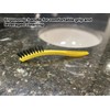 Rubbermaid Commercial Products 8.5" Tile and Grout Scrub Brush, Plastic