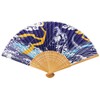 Skater ZSS1-A Fan Japanese Style Bamboo Godzilla Boy