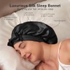 LitBear LitBear 100% Mulberry Silk Bonnet for Sleeping Women, 22