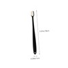 BIUDECO 6Pcs Soft Bristle Toothbrushes for Adults Dual Purpose Oral
