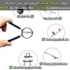 Hididi 1 inch (25 mm) Barbell Spring Clip Collars,Great for