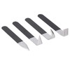 Haosie 4PCS Clay Carving Knife Tools, Metal Pottery Clay Carving