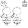 New Home Keyring Gifts, Made of stainless steel,Owners Sweet Home