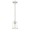 Beionxii Brushed Nickel Pendant Lights Kitchen Island, Hanging Lights Fixtures