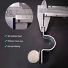 RITUIPIO 2 Inch Pipe Strap Heavy Duty 2 Hole Strap