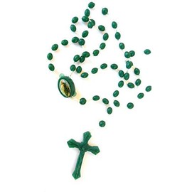 Lot of 50 Green Saint Jude Plastic Rosaries