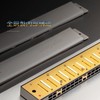 QIMEI Blues Harmonica 10/24 Hole Stainless Steel C Tone Airtight