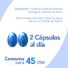 Glutation + Omega 3 Natgel 90 Softgels De 700 Mg