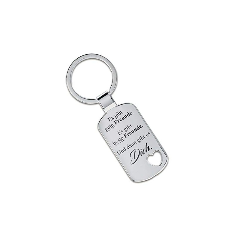 Lieblingsmensch Keychain Model:There are good friends.There are best friends.- Cut-out