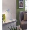 EGLO 204085A Priddy 17 inch Desk Lamp Plug-in Lighting for