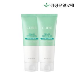 Kim Jeong Moon Aloe 김정문알로에 큐어 리알로에 수딩젤 150ml 2개 Kim Jeong Moon Aloe Cure Real Aloe Soothing Gel 150ml 2 Pieces
