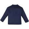 Lilax Baby Boy Cable-Knit Basic Knit Cardigan Sweater, Azul marino/flor