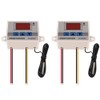 2PCS XH-W3002 Digital Temperature Controller -50 to 110 °C Programmable