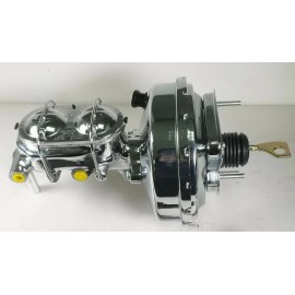 espeedpro21 1967 1968 1969 FORD MUSTANG POBNY STANG GT 9" CHROME BOOSTER MASTER CYLINDER KIT